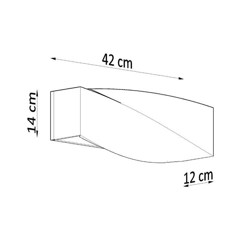 Ceramic wall light SIGMA