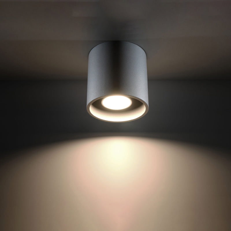 ORBIS 1 plafondlamp grijs