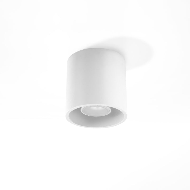 ORBIS 1 plafondlamp wit