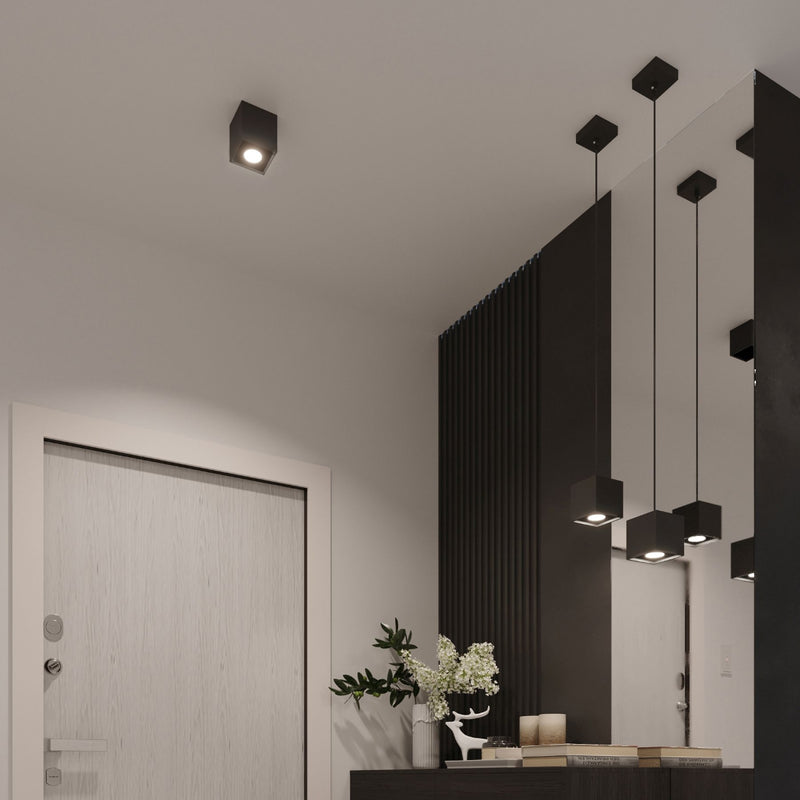 Ceiling light QUAD 1 black