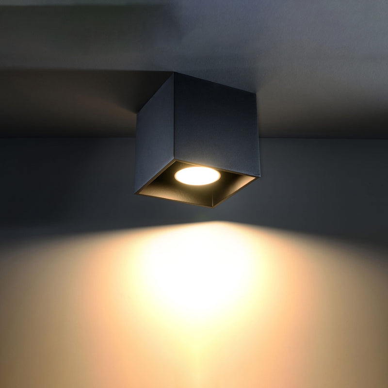 Ceiling light QUAD 1 black