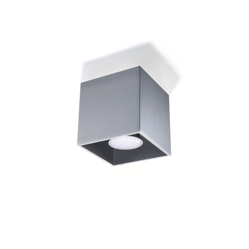 Ceiling light QUAD 1 gray