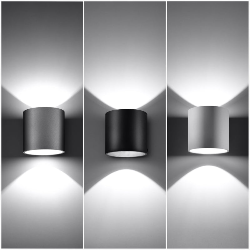 Wall light ORBIS 1 black