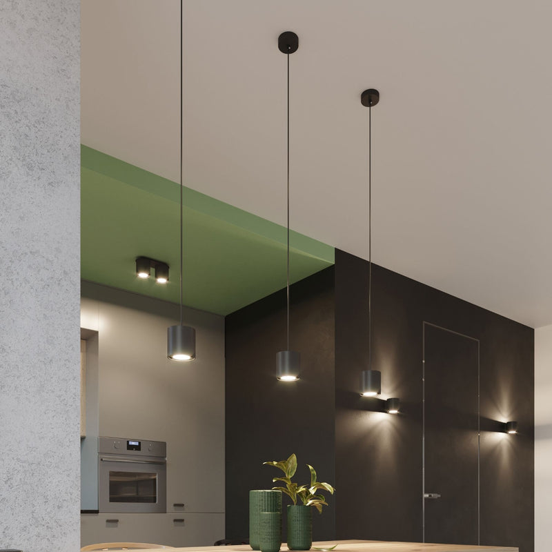 ORBIS 2 ceiling light black