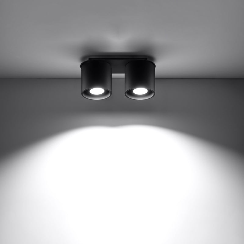 ORBIS 2 ceiling light black