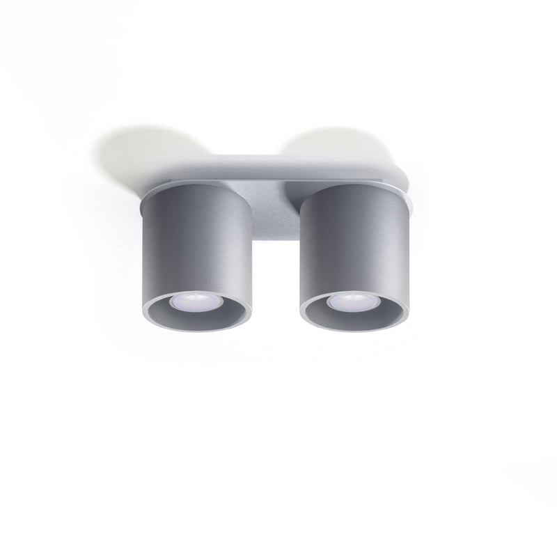 ORBIS 2 ceiling light grey