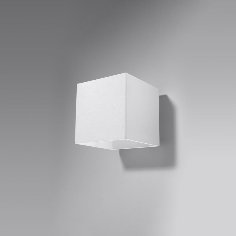 Wandlamp QUAD 1 wit