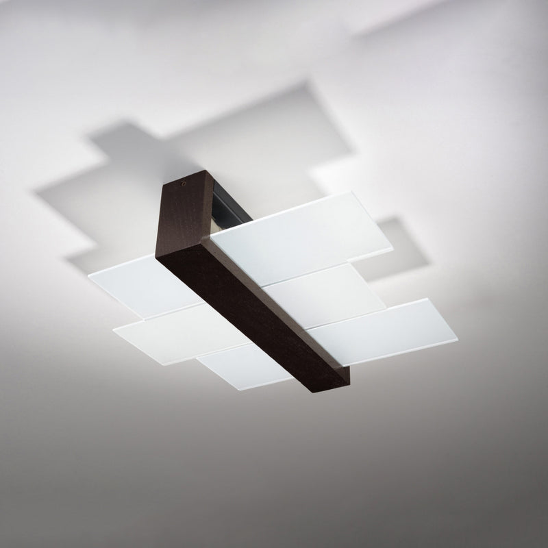 FENIKS 2 wenge ceiling light