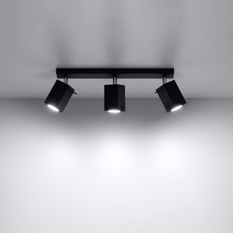 MERIDA 3 ceiling light black