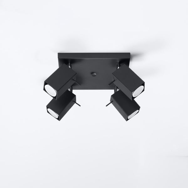 MERIDA 4 ceiling light black