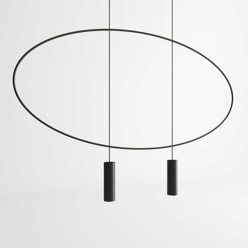 HOLAR 2 hanging light black