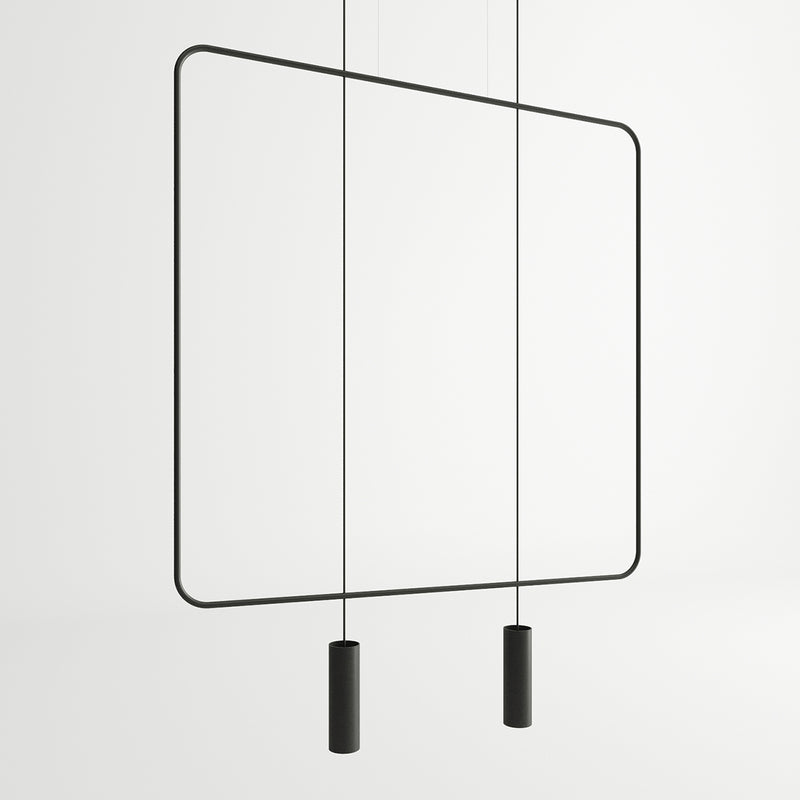 RANA 2 hanging light black