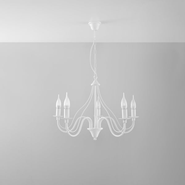 Chandelier MINERWA 5 white