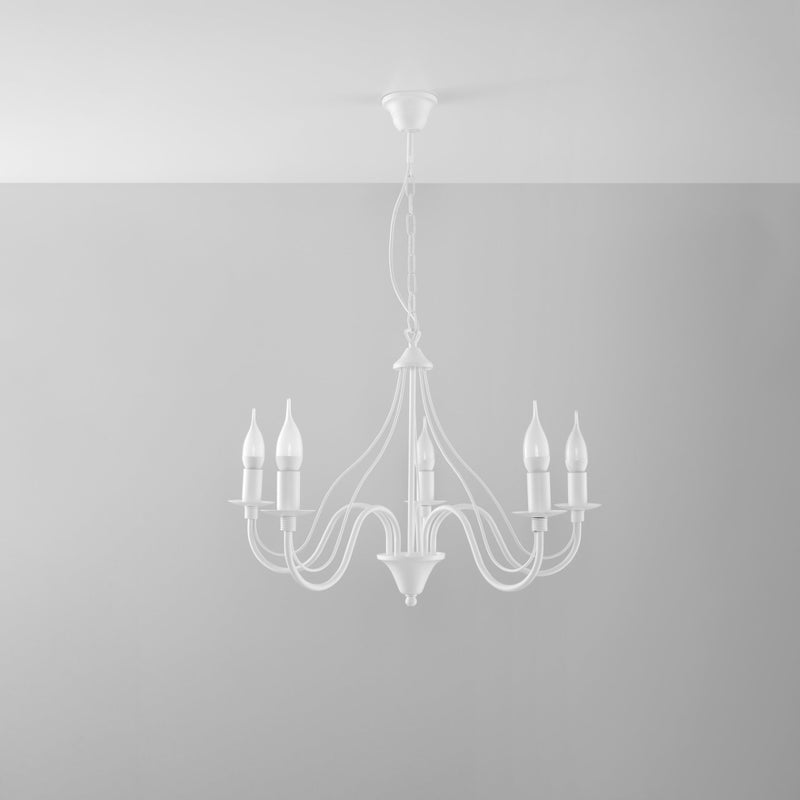 Chandelier MINERWA 5 white