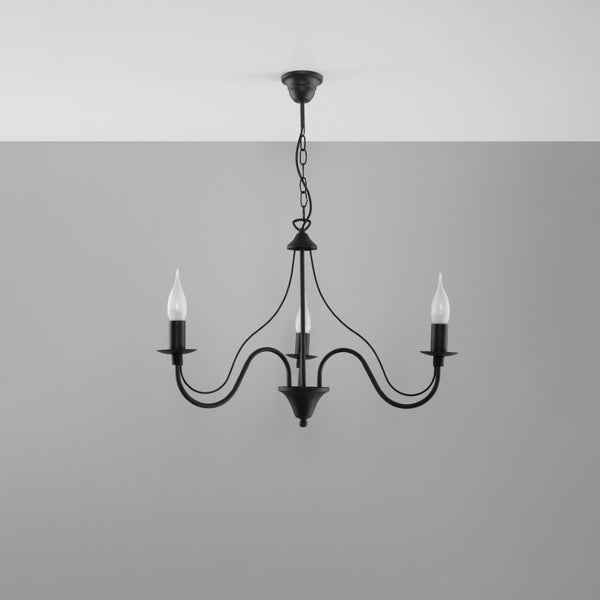 Chandelier MINERWA 3 black