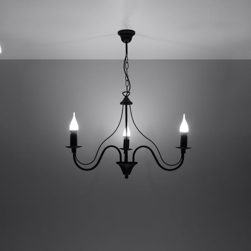 Chandelier MINERWA 3 black