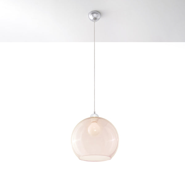 BALL hanging light champagne