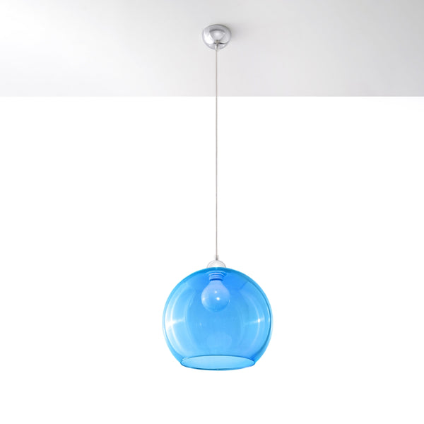 BALL hanging light blue