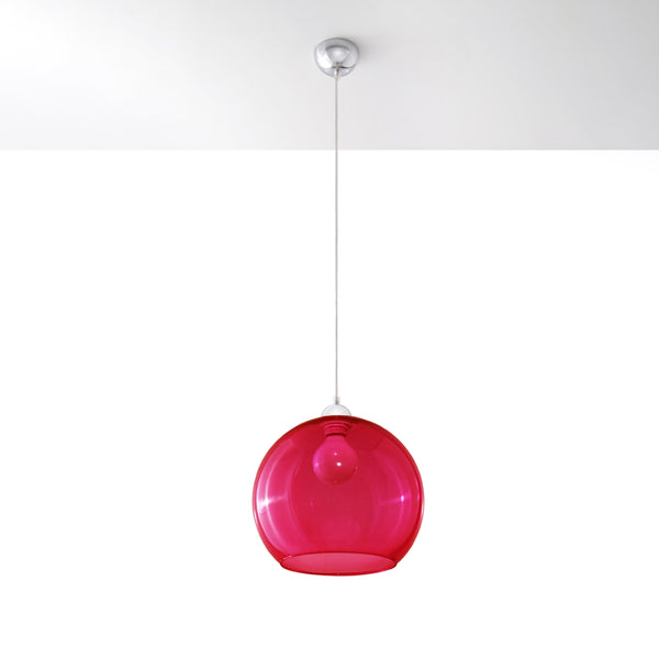 BALL hanging light red