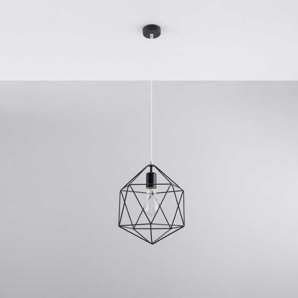 GASPARE hanging light black