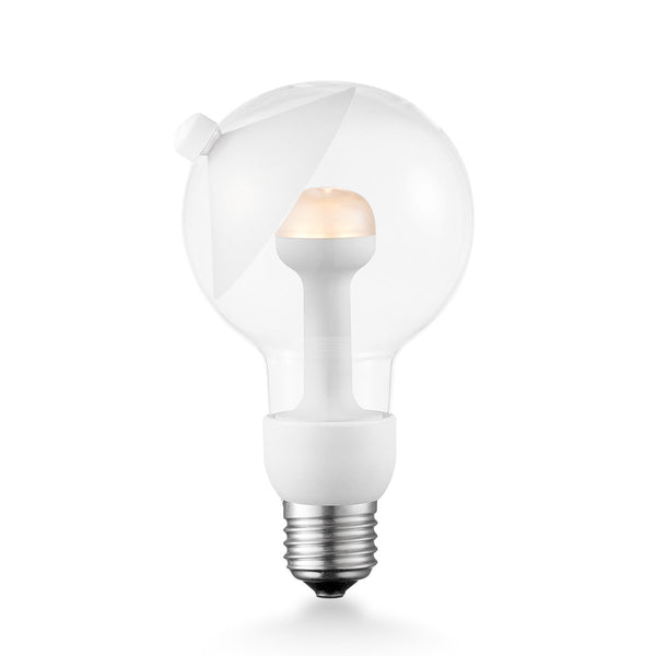 Home Sweet Home LED-Lampe Kegel weiß G80 E27 3W 220Lm 2700K