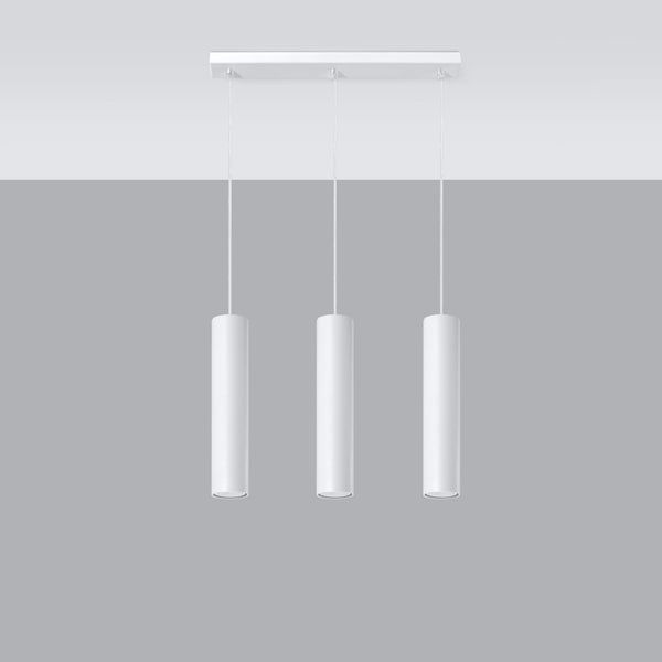 LAGOS 3L hanging light white