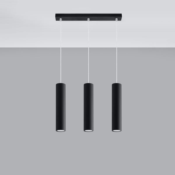 LAGOS 3L hanging light black