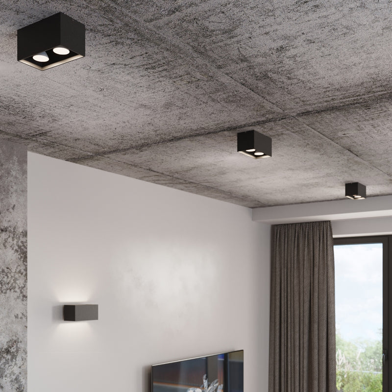 QUAD ceiling light black