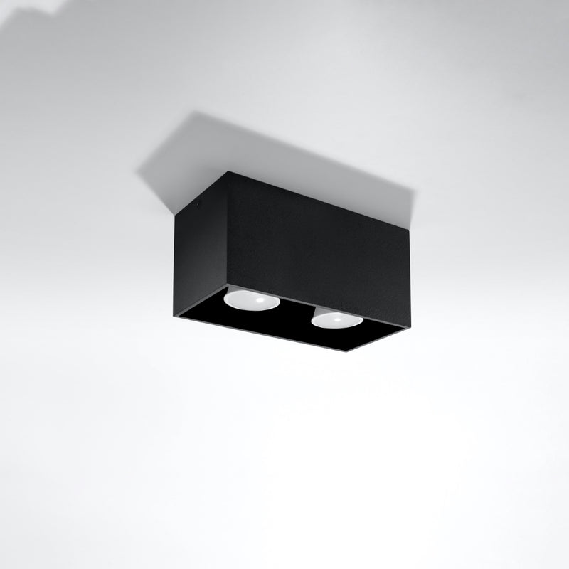 QUAD ceiling light black