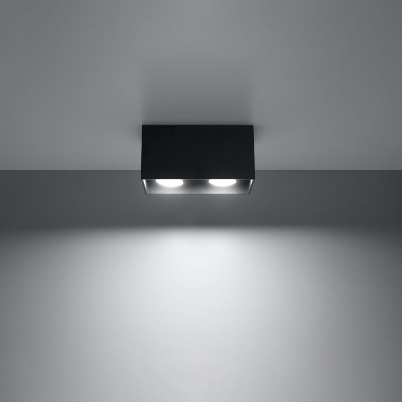 QUAD ceiling light black