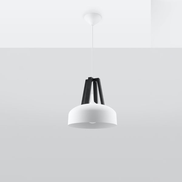 CASCO hanglamp wit/zwart