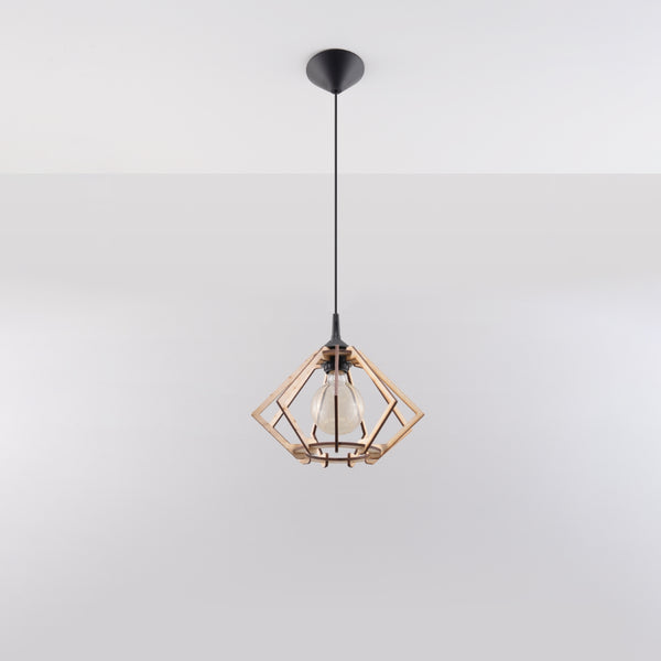 POMPELMO hanging light natural wood