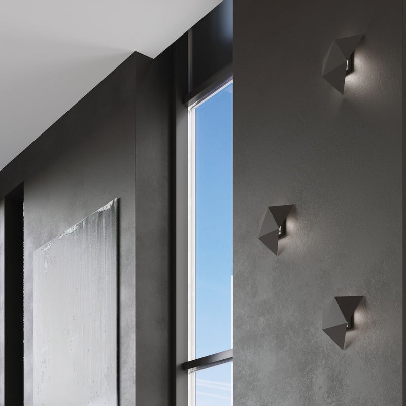 Wall light SOLIDO black