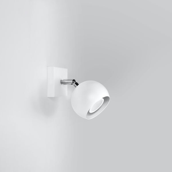 Wall light OCULARE white