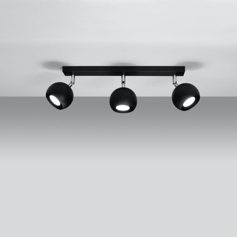 OCULARE 3 ceiling light black