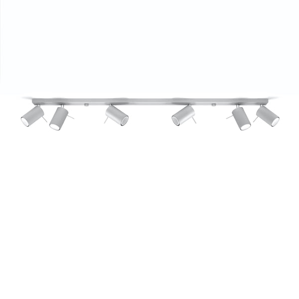 Ceiling light RING 6L gray