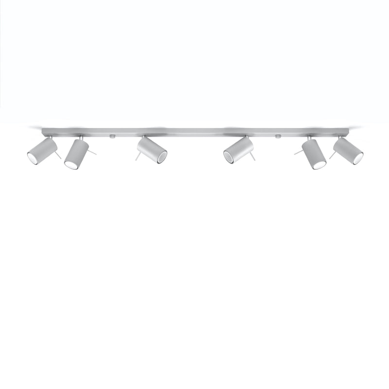 Ceiling light RING 6L gray