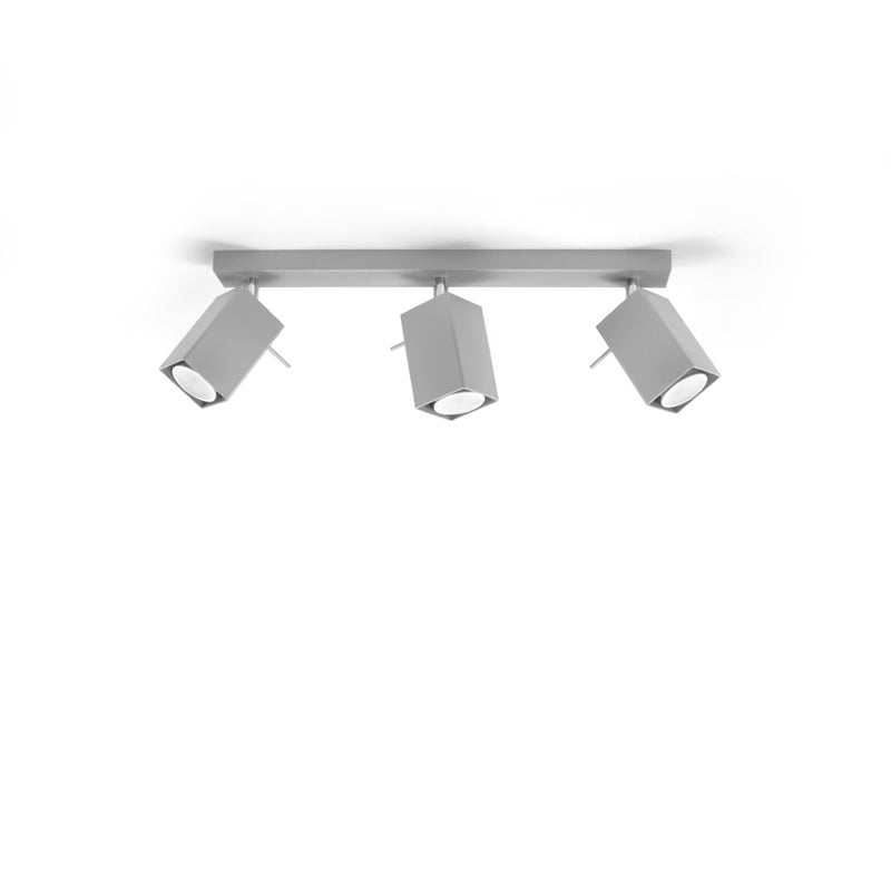 MERIDA 3 ceiling light grey