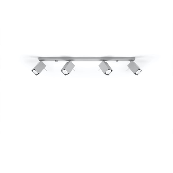 Ceiling light MERIDA 4L gray