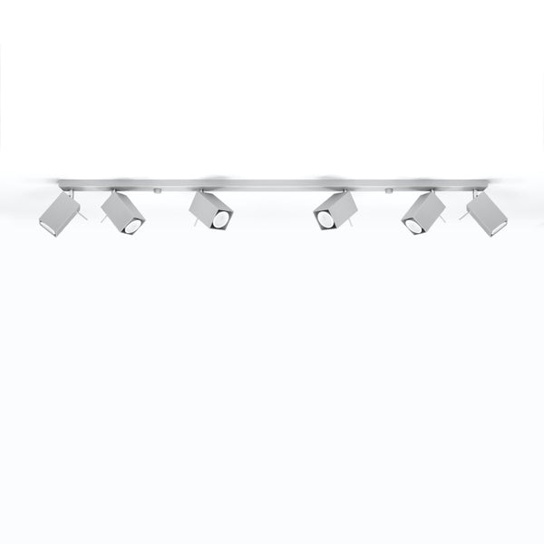 Ceiling light MERIDA 6L gray