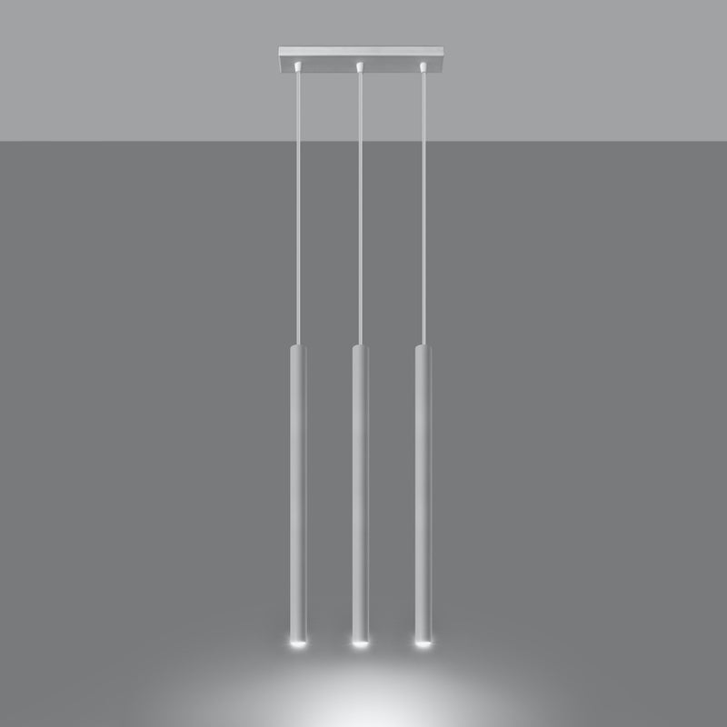 PASTELO 3 hanglamp wit