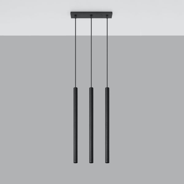 PASTELO 3 hanging light black