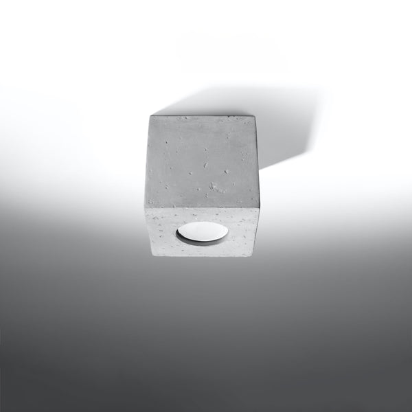 QUAD concrete ceiling light