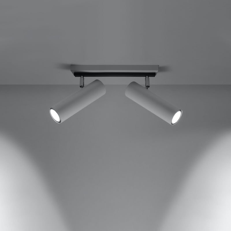 Ceiling light DIREZIONE 2 white