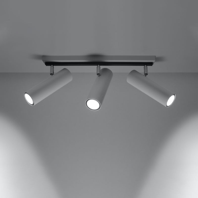 Ceiling light DIREZIONE 3 white