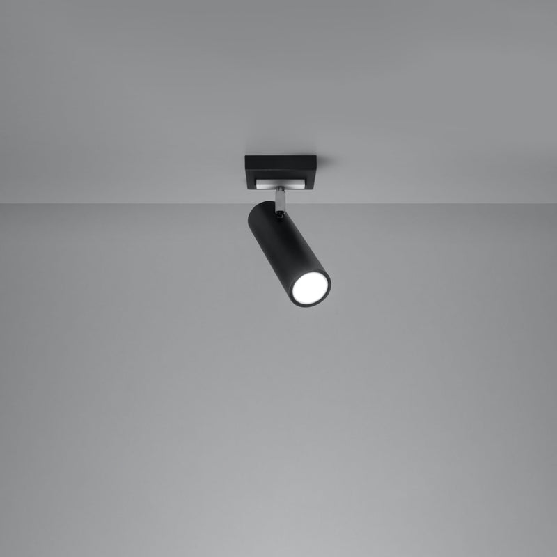 Ceiling light DIREZIONE 1 black