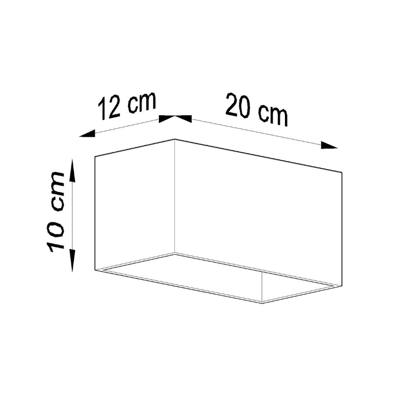 Wandleuchte QUAD MAXI weiß