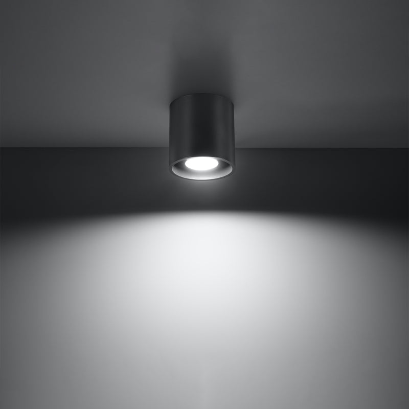 ORBIS 1 plafondlamp antraciet