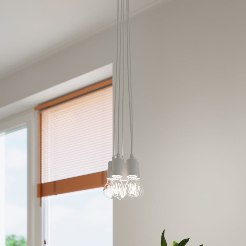 DIEGO 1 hanging light white