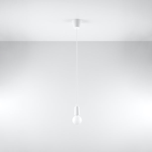 DIEGO 1 hanging light white